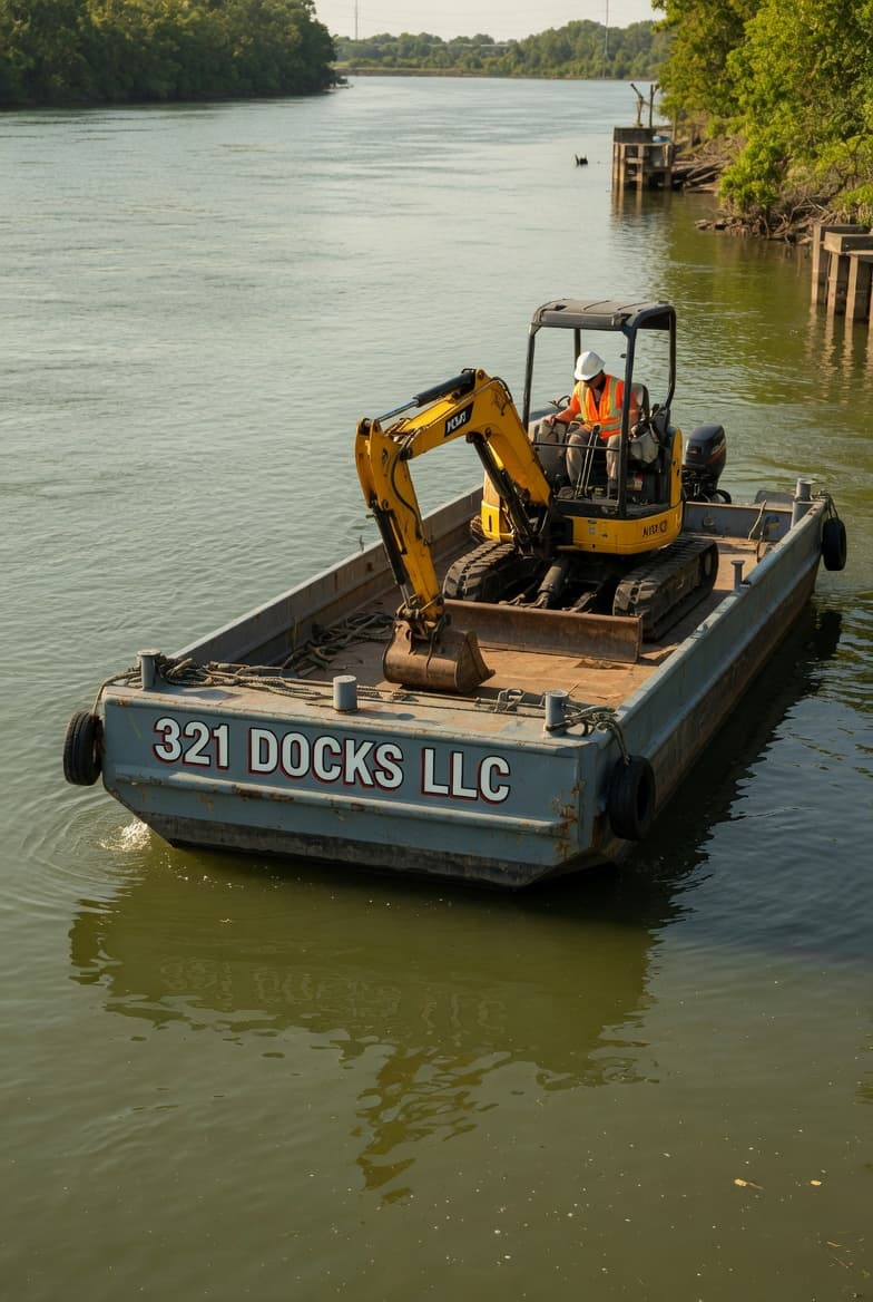 Barge & Dredge Work